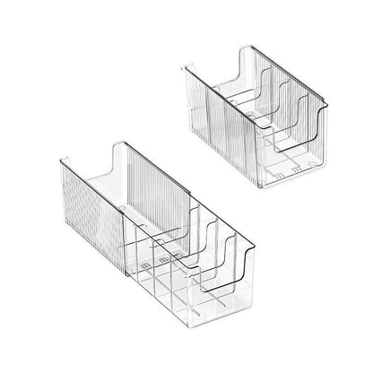 🔥 Transparenter Teleskop-Medizin-Organizer — Ausziehbar, perfekt für einen ordentlichen Medizinschrank 💊🗄️