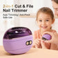 🔥💅 2-in-1-Smart-Elektronagelschere & -Polierer – elektrische Nagelpflege für einfaches Schneiden und Glätten ✂️✨