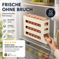 🔥HOT SALE🔥Multifunktionale 4-Schicht-Schiebe-Ei-Aufbewahrungsbox mit gekipptem Design