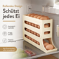 🔥HOT SALE🔥Multifunktionale 4-Schicht-Schiebe-Ei-Aufbewahrungsbox mit gekipptem Design