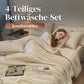 🛏️❄️ Atmungsaktives & kühlendes 4-teiliges Bettdecken-Set – Intelligente Temperaturregulierung, ganzjährig ideal für erholsamen Schlaf 🌙