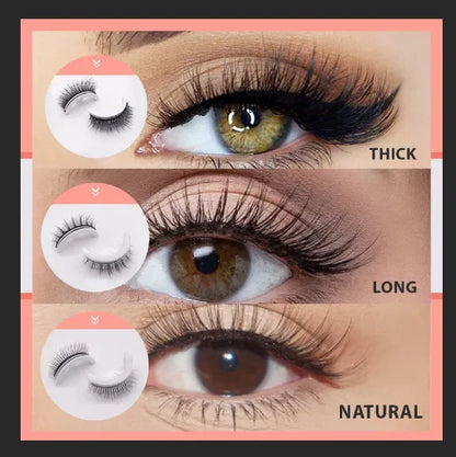 🎉2026‑Sale: Über 38.000 verkauft!👁️Wiederverwendbare, selbstklebende künstliche Wimpern – kein Kleber nötig, einfach andrücken und fertig. Natürlicher Schwung, wiederverwendbar und leicht zu entfernen. Ein absoluter Beauty-GAU! 💕🌸
