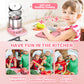 👧🏻 🍳 Realistisches Mini-Kochset (22-teilig) – Vollständige Ausstattung, Sichere Materialien & Pädagogischer Spielspaß 🎁