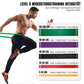 🏋️‍♂️ 50 % RABATT!💪🔥 5-teiliges Fitnessband-Set – 5 Stufen, Anker, Griffe – ideal für Kraft, Yoga & Pilates! 🧘