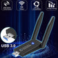 1300Mbps Wireless Network Card 5G Gigabit Dual-band