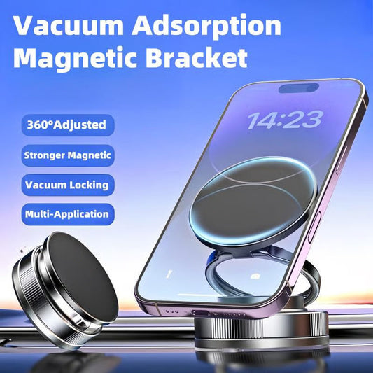 🔄360° Adjustable Vacuum Magnetic Phone Holder📱🚗