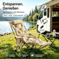 🪑 Tragbarer verstellbarer Klappstuhl für Außenbereich – Leicht, stabil & vielseitig – Ideal für Garten, Camping, Strand oder Terrasse – einfacher Transport und Aufbau 🏕️✨