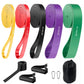 🏋️‍♂️ 50 % RABATT!💪🔥 5-teiliges Fitnessband-Set – 5 Stufen, Anker, Griffe – ideal für Kraft, Yoga & Pilates! 🧘