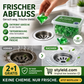 🏠💧 50 % Rabatt! Abfluss‑Deodorant‑Tabs – Bio‑Enzym‑Formel neutralisiert Gerüche direkt an der Quelle. Sofortiger Frischeduft, ohne aggressive Chemikalien. Verabschieden Sie sich von unangenehmen Gerüchen. 🚰✅