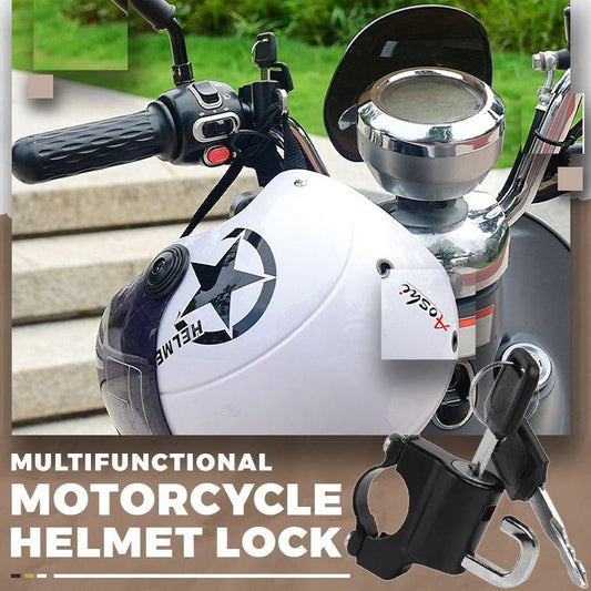 🎁 Multifunctional Motorcycle Helmet Lock (80% off)