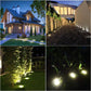📢📢50 % Rabatt!! 🌙✨Solar-Bodenleuchten für Garten & Wege - Automatischer Sensor & wetterfest