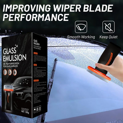 🧽 2 KAUFEN, 1 GRATIS! 🔥 Handlicher Ölfilmreiniger auf Glas – schnelle Entfernung, streifenfrei und langanhaltender Glanz ✨