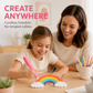 Einfach, überall! 🎨Fördert die Fantasie und Kreativität von Kindern🔮👩‍🎨Niedertemperatur-Kabelloser 3D-Druckstift für Kinder