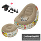 Tragbare Luftsessel CampingSessel Kissen-Sessel und Sofas, Puff, aufblasbar, super Lounge(Luftpumpe verschenken)