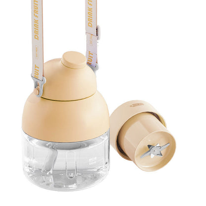 Portable Compact Juice Extractor with Straw