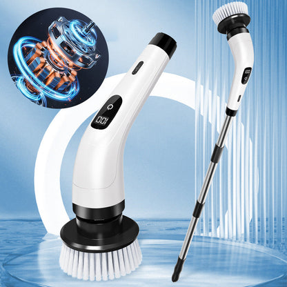 ❄️ Winter Limited Time Half Price Offer - 🥰8 in 1 Household Power Cleaning Brush Set💯