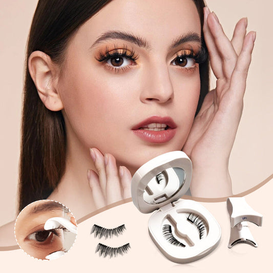 Natural Reusable Magnetic Eyelashes with Case Kit