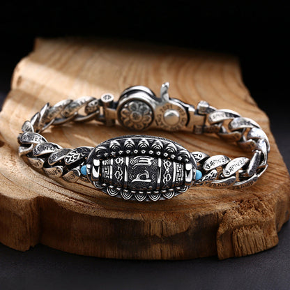 Men's Antique Totem Fortune Bracelet