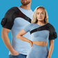 Heated Shoulder Brace with Vibration for Men & Women