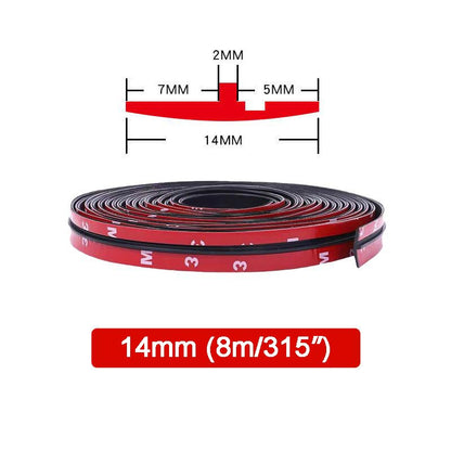 Car Universal Waterproof Soundproof Sealing Strip (8m/315”)