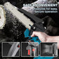 6-inch Cordless Mini Chainsaw with 2 Batteries