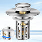 Pop-Up Bathroom Sink Drain Strainer