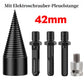 🔥50 % Rabatt🔥Schluss mit der Axt! Holzspaltbohrer für Bohrmaschine – schnell, mühelos & kraftsparend
