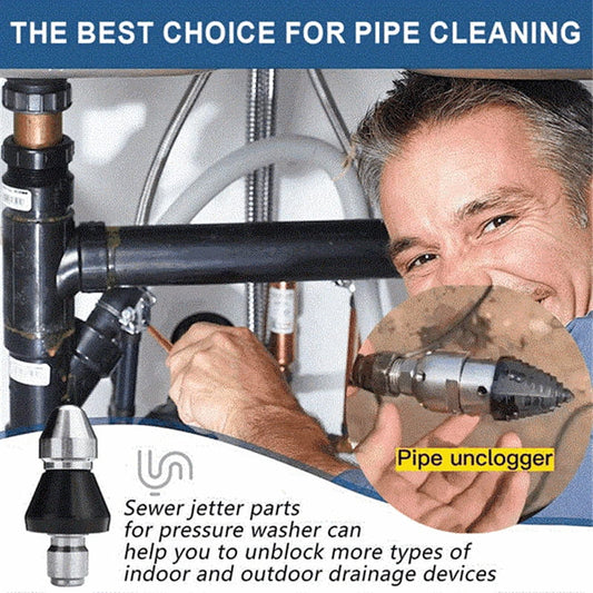 Buy 1 Get 1 Free ~Sewer Cleaning Tool High-Pressure Nozzle