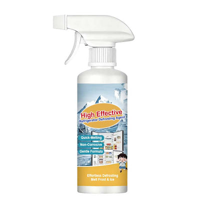 Hochwirksames Auftau-Spray für Kühlschränke