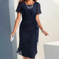 ✈️Free shipping when you buy 2✈️Elegant Fashion Solid Color Dress