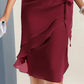 ✈️Free shipping when you buy 2✈️Elegant Fashion Solid Color Dress
