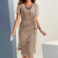 ✈️Free shipping when you buy 2✈️Elegant Fashion Solid Color Dress