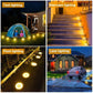 📢📢50 % Rabatt!! 🌙✨Solar-Bodenleuchten für Garten & Wege - Automatischer Sensor & wetterfest