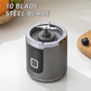 🌀【Limitiertes Angebot – 50% Rabatt】🥤 Kabelloser Smoothie-Maker – 10 Klingen, USB-C, 600 ml – perfekte Smoothies & Shakes – überall & sofort! ⚡