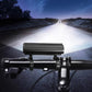 2000 LM Dual-Beam-Fahrradlampe, über USB aufladbar, wasserdichter, heller Fahrradscheinwerfer, Frontlampe mit einstellbarem Lichtstrahl für Nachtfahrten und Mountainbiking