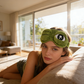 🐸 Lustige weiche Frosch-3D-Schlafmaske