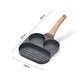 🍳 JETZT 50 % RABATT! 🥞 Antihaft-Frühstückspfanne – 3-in-1-Design, Titanbeschichtung und für alle Herdarten geeignet – Eier, Fleisch und Pfannkuchen ganz einfach zubereiten 🧈