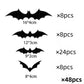 DIY-Halloween-3D-Fledermaus-Dekorationsaufkleber