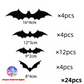 DIY-Halloween-3D-Fledermaus-Dekorationsaufkleber