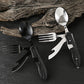 🔥 Heute -50 %! 🍴 4-in-1 faltbares Outdoor-Besteck