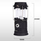 Ausziehbare Campinglampe mit Solarenergie