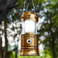 Ausziehbare Campinglampe mit Solarenergie