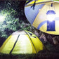 Ausziehbare Campinglampe mit Solarenergie
