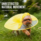 Gelbe Ente UFO-Regenjacke für Kinder, ärmelloser, zusammenfaltbarer Regencap