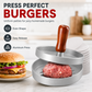 Burgerpresse mit Holzgriff