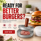 Burgerpresse mit Holzgriff
