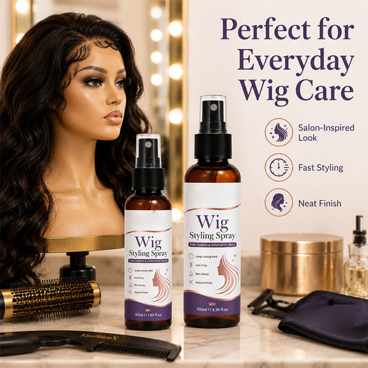 Langanhaltender Anti-Frizz Perücken-Stylingspray