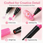 24-Farben Nail-Art-Stifte Set mit Doppelspitze – 12 Stifte