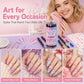 24-Farben Nail-Art-Stifte Set mit Doppelspitze – 12 Stifte
