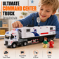 Pull-Back Alloy Command Truck Spielzeug